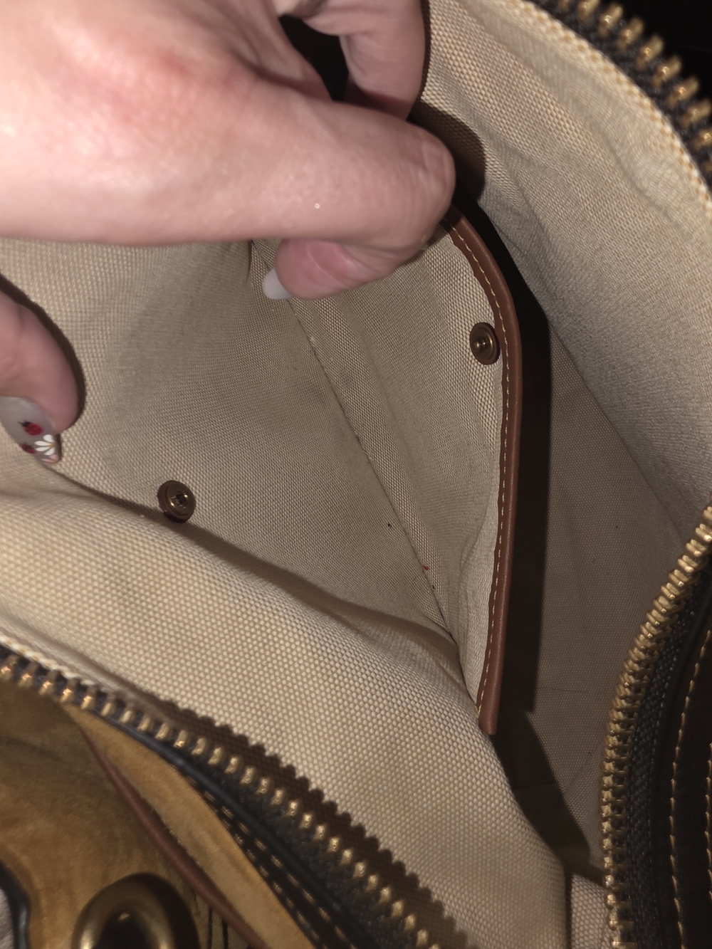 Coach Rogue 39 Pebble Leather Bag - Picture 5 of 13